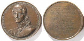 Medaglie. Francia. Aug. De Rohan Chabot Cardinale Arcivescovo di Besancon. Medaglia 1836. Ae.