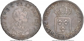 Louis XV Ecu 1723-B VF30 NGC, Rouen mint, KM459.3, Dav-1328, Gad-319 (R3). Medium gray patina, with only minor marks. Sold with old collector envelope...