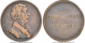 Lower Canada "Large Bust - Commercial Change" 1/2 Penny Token ND (1815) VF30 Brown NGC, Br-1007, LC-59A, Courteau-45 (R8), Robins-29324. Plain edge. C...
