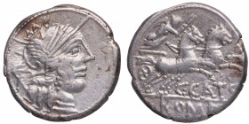 123 a.C. Porcia. Denario. EBC. Est.90.