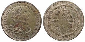 1785. Carlos III (1759-1788). Token. Ae. EBC. Est.30.