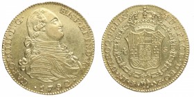 1792. Carlos IV (1788-1808). Madrid. 4 Escudos. SC. Au. SC. Est.1350.