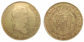 1819. Fernando VII (1808-1833). Madrid. 8 Escudos. GJ. Au. EBC+. Est.1700.