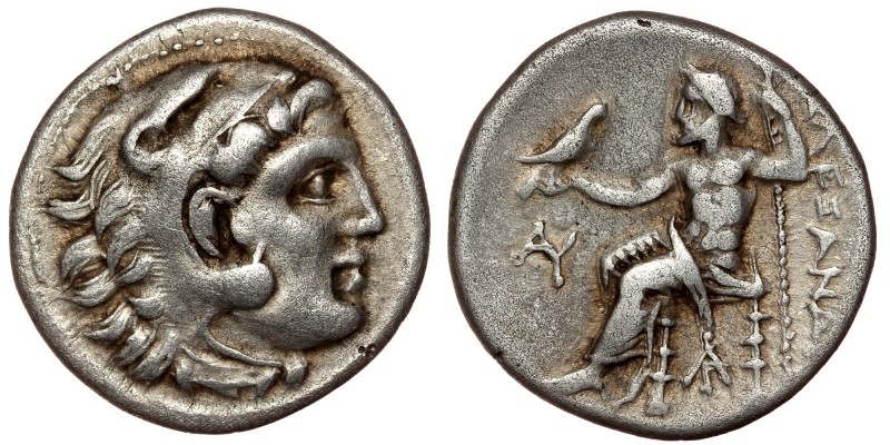 Kingdom of Macedon, Antigonos I Monophthalmos AR Drachm. 
In the name and types ...