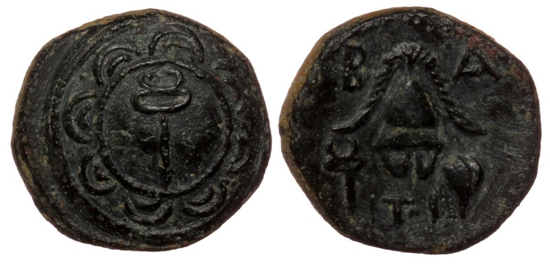 Macedonian Kingdom. Alexander III the Great. 336-323 B.C. AE Half unit Posthumou...