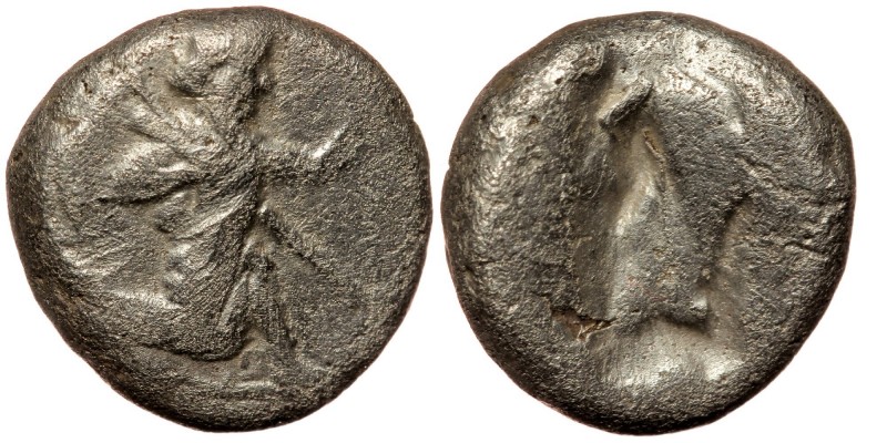 Achaemenid Kingdom. Darios I to Xerxes II. Ca. 485-420 B.C. AR Siglos. Sardes mi...