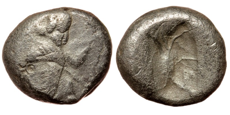 Achaemenid Kingdom. Darios I to Xerxes II. Ca. 485-420 B.C. AR Siglos. 
Persian ...