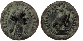 PHRYGIA. Laodicea ad Lycum. Agrippina II (Augusta, 50-59). Ae Gaios Postomos, magistrate.
Obverse: ΑΓΡΙΠΠΕΙΝΑ ΣΕΒΑΣΤΗ; draped bust of Agrippina II, ri...