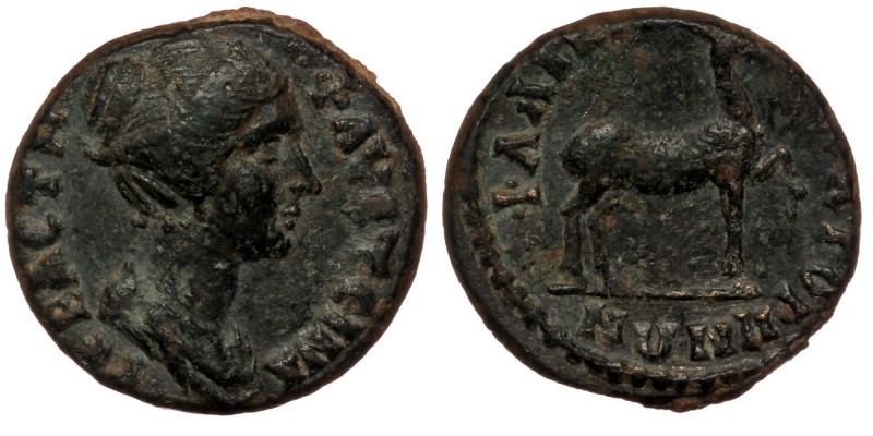 PHRYGIA, Stectorium , Faustina II (Augusta,)magistrate: Fl. Likinnianos c. 161-1...