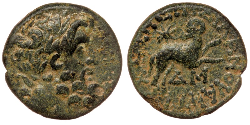 SYRIA. Antioch. Pseudo-Autonomous Issue, time of Augustus (27 BC-AD 14). AE 
Dat...