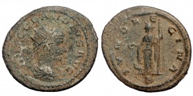 Claudius II Gothicus AE23 silvered Antoninianus. Antioch, AD 266-270.
IMP C CLAVDIVS AVG radiate, draped and cuirassed bust to right 
Rev: IVNO REGINA...