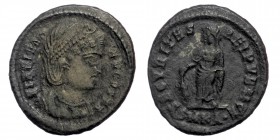 HELENA (Augusta, 324-328/30) AE19 follis. Cyzicus. 
FL HELENA AVGVSTA Diademed and draped bust right 
Rev: SECVRITAS REI PVBLICE / SMKA• - Securitas s...
