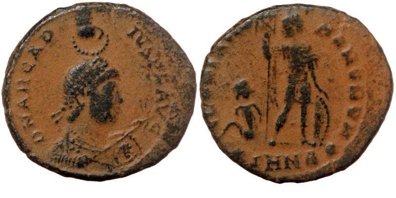 Arcadius. AD 383-408. AE Nicomedia mint, 1st officina. Struck AD 383-388. 
Roset...