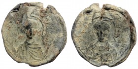 Byzantine lead seal 30 mm, 12,13 gr