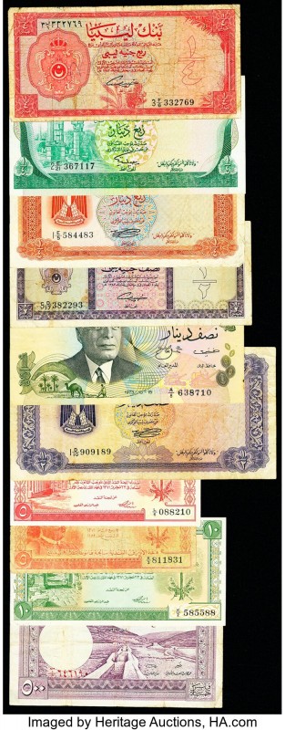 Algeria, Libya & More Group Lot of 18 Examples Very Good-About Uncirculated. 

H...