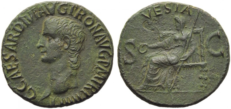 Gaius, called Caligula (37-41), As, Rome, AD 39-40; AE (g 11,08; mm 28; h 6); C ...