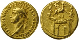 Drusus Maior, father of Claudius, Aureus, Rome, AD 41-45