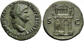 Nero (54-68), Sestertius, Lugdunum, c. AD 65