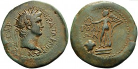 Nero (54-68), Drachm, Caria: Rhodes, c. 64-68