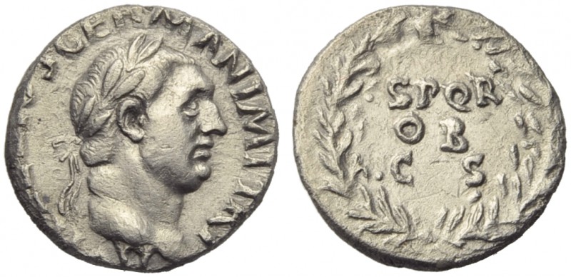 Vitellius (69), Denarius, Rome, c. late April - 20 December AD 69; AR (g 2,72; m...