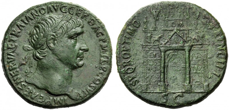 Trajan (98-117), Sestertius, Rome, AD 103-104; AE (g 23,79; mm 33; h 7); IMP CAE...