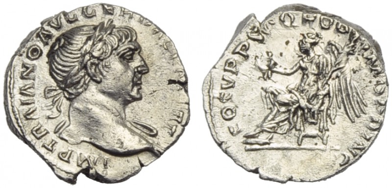 Trajan (98-117), Quinarius, Rome, AD 103-111; AR (g 1,56; mm 14; h 6); IMP TRAIA...