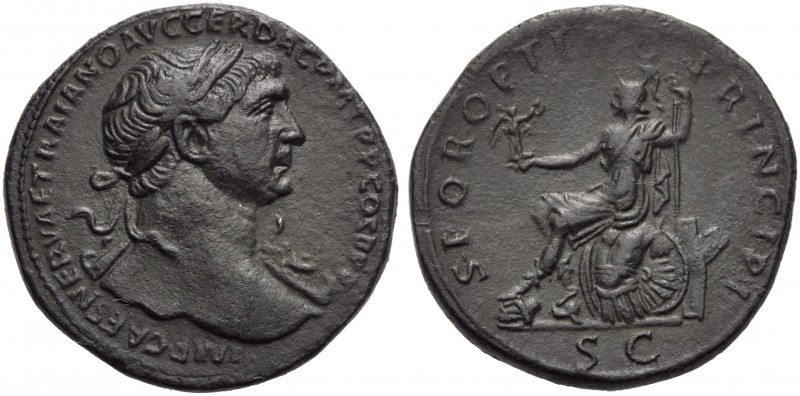 Trajan (98-117), Sestertius, Rome, AD 103-111; AE (g 23,97; mm 32; h 7); IMP CAE...