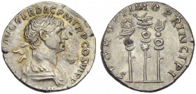 Trajan (98-117), Denarius, Rome, AD 113-114