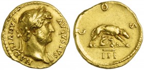 Hadrian (117-138), Aureus, Rome, AD 125-128