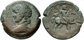 Antinous, favourite of Hadrian, Drachm, Egypt: Alexandria, c. AD 136-137