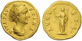 Diva Faustina Maior, wife of Antoninus Pius, Aureus, Rome, post AD 141