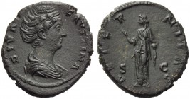 Diva Faustina Maior, wife of Antoninus Pius, As or Dupondius, Rome, post AD 141