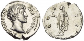 Marcus Aurelius, as Caesar, Denarius, Rome, 145-147