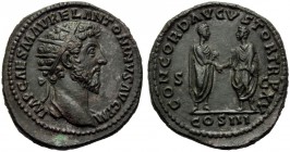 Marcus Aurelius (161-180), Dupondius, Rome, AD 161