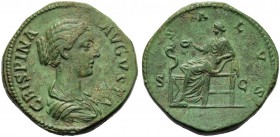 Crispina, wife of Commodus, Sestertius, Rome, c. AD 178-192