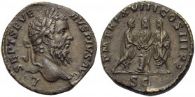 Septimius Severus (193-211), Sestertius, Rome, AD 210