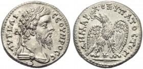 Septimius Severus (193-211), Tetradrachm, Syria: Laodicea ad Mare, AD 208-209