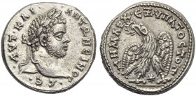 Caracalla (198-217), Tetradrachm, Seleucis et Pieria: Laodicea ad Mare, AD 212-213