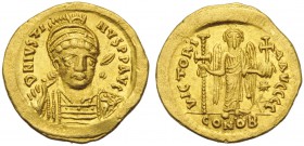 Justinus I (518-527), Solidus, Costantinople, AD 522-527