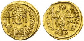 Justinian I (527-565), Solidus, Carthage, AD 534-545