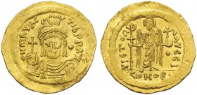 Maurice Tiberius (582-602), Solidus, Constantinople, AD 583-602