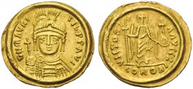Maurice Tiberius (582-602), Solidus, Ravenna, AD 583-602