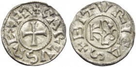 The Carolingians, Charlemagne (768-814), Denier, Bourges, 793-812