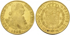 Bolivia, Carlos IV (King of Spain, 1788-1808), 8 Escudos, Potosi 1806