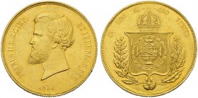Brazil, Peter II (1831-1889), 20.000 Reis, Rio de Janeiro, 1856