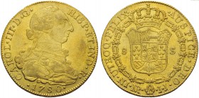 Colombia, Carlos III (King of Spain, 1759-1788), 8 Escudos, Santa Fe de Nuevo Reino, 1782
