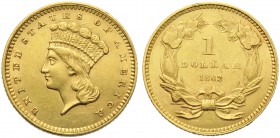 United States of America, 1 Dollar, 1862