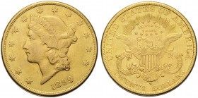 United States of America, 20 Dollars, San Francisco, 1899
