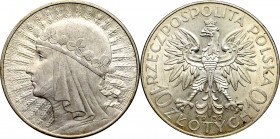II Republic of Poland, 10 zloty 1932 Warsaw Polonia R2