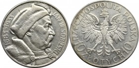 II Rzeczpospolita, 10 złotych 1933 Sobieski R